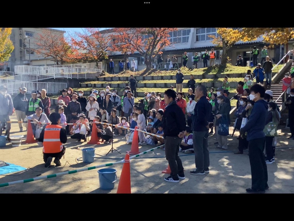 防災訓練の様子